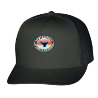 Funny Whale Watch At Lake Of The Ozarks Missouri Tail Water T Shirt Trucker Cap | Artistshot