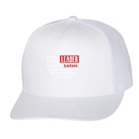 Team Leader Office Leadership Influencer Management Boss Trucker Cap | Artistshot