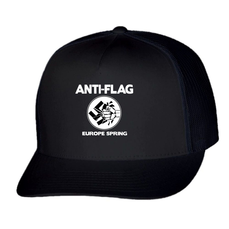 Turncoat Gie ##antiflag In Europe Spring Tour World And Music Rock Trucker Cap by silma | Artistshot