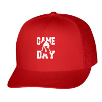 Football Game Day Footballer 205 Trucker Cap | Artistshot