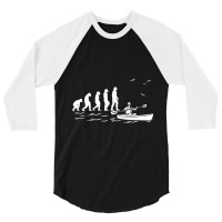 Kayaks Rafting Kayaking Canoeist Canoeing Paddle Canoes Premium 3/4 Sleeve Shirt | Artistshot