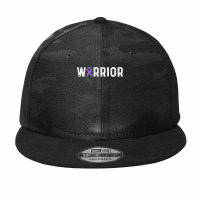 Epilepsy Warrior Awareness Purple Ribbon Men & Women T Shirt Camo Snapback | Artistshot