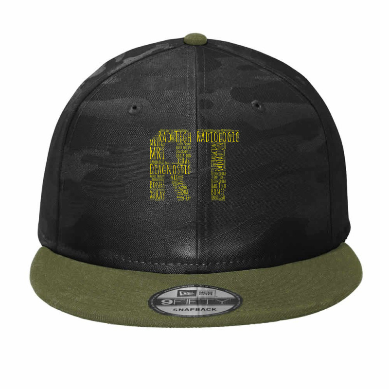 Rt Radiology Technologist Radiographer Radiology Technician T Shirt Camo Snapback by jayannidifalco | Artistshot