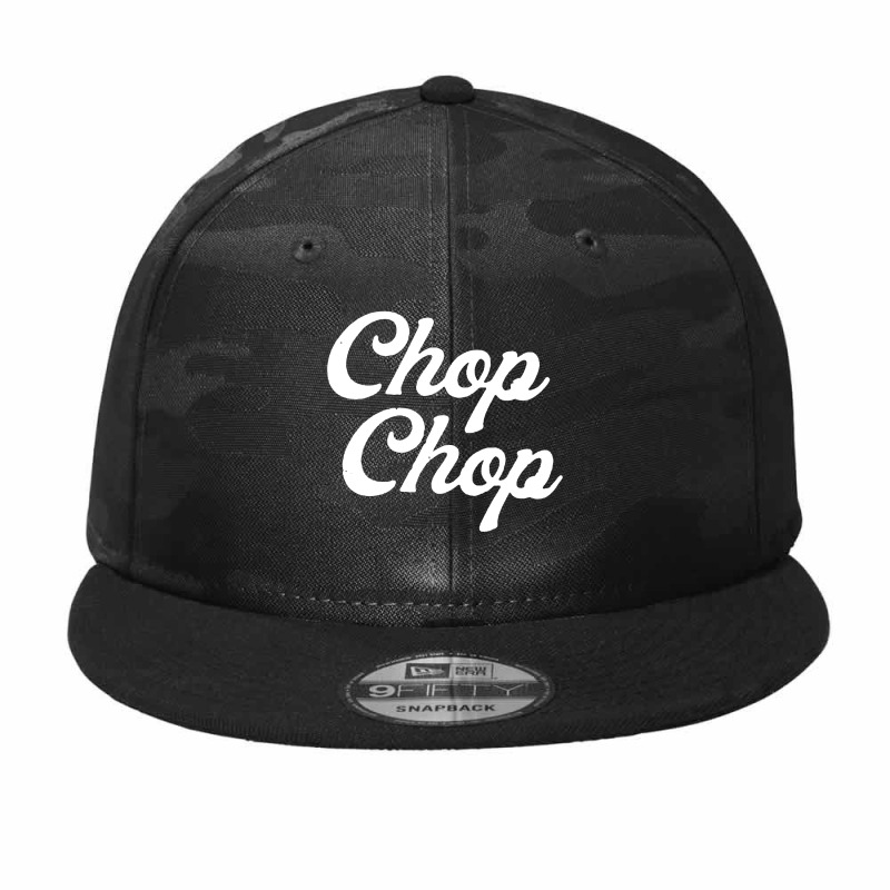 Atlanta Chop Chop Camo Snapback | Artistshot