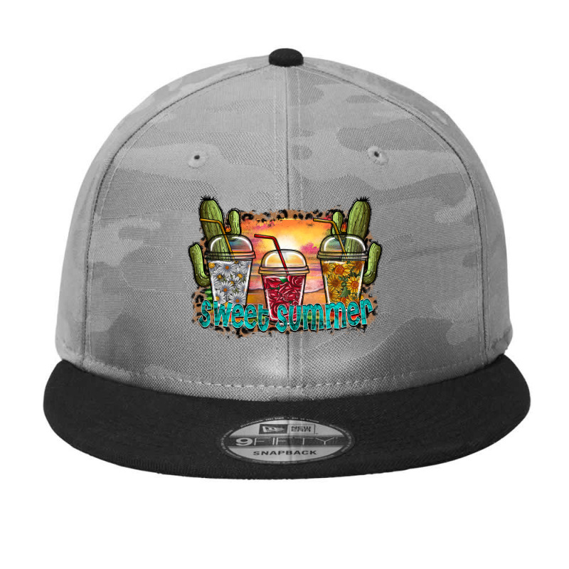 Sweet Summer Camo Snapback by SublimationCraftShop | Artistshot