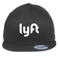 Simple Lyft  Design Flat Bill Snapback Cap | Artistshot