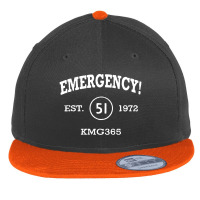 Emergency Flat Bill Snapback Cap | Artistshot