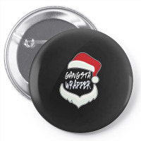 Christmas Gangsta Wrapper Santa Clause Pin-back Button | Artistshot