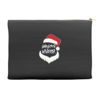 Christmas Gangsta Wrapper Santa Clause Accessory Pouches | Artistshot