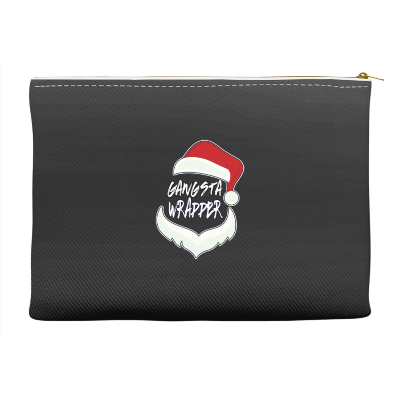 Christmas Gangsta Wrapper Santa Clause Accessory Pouches | Artistshot