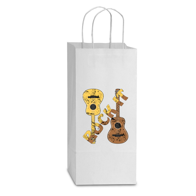 Mask Carl Perkins Day Gift Double Wine Paper Bag - 6 1/2 X 3 1/2 X 12 3/8 | Artistshot