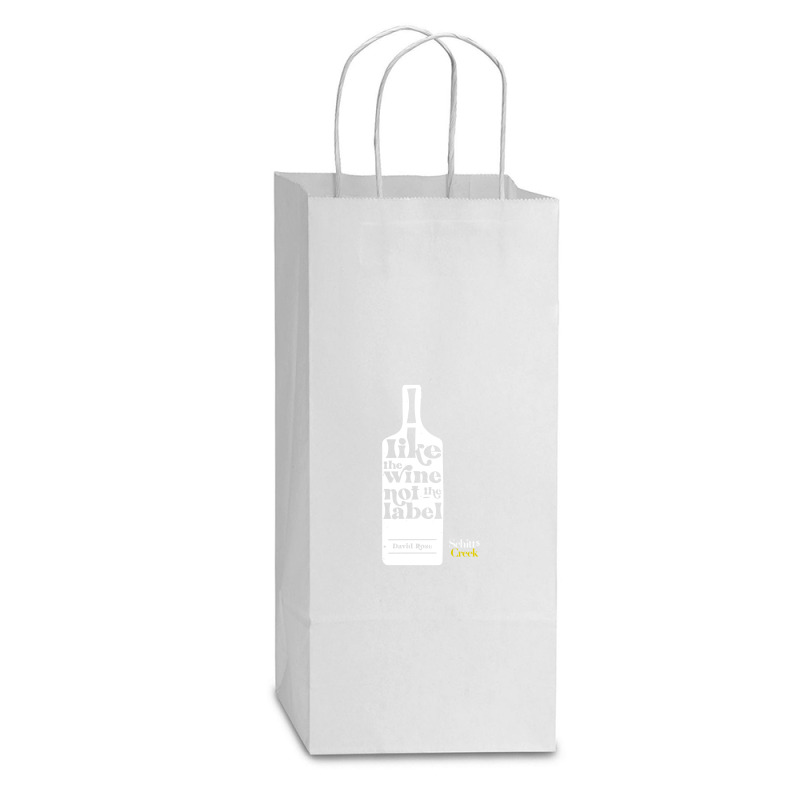 Quote Double Wine Paper Bag - 6 1/2 X 3 1/2 X 12 3/8 | Artistshot