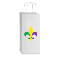 Jester Har Pocket Mardi Gras Party Parade Carnival Men Women Double Wine Paper Bag - 6 1/2 X 3 1/2 X 12 3/8 | Artistshot