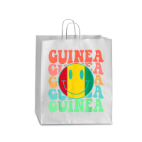 Retro Guinea Guinean Flag Mens Womens Kids T Shirt Queen Paper Bag - 16 X 6 X 19 1/4 | Artistshot