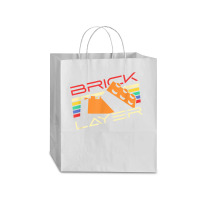 Brick Layer Master Builder Big Building Blocks Engineer Toy T Shirt Traveler Paper Bag -13 X 6 X 15 3/4 | Artistshot