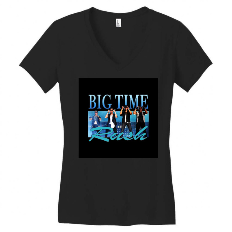 Big Time Rush Women's V-Neck T-Shirt by skholar77 | Artistshot