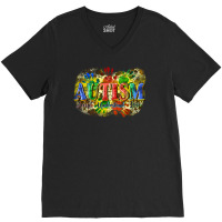 Autism Accept Understand Love V-neck Tee | Artistshot