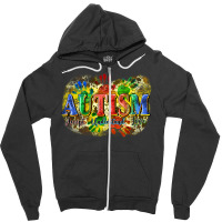 Autism Accept Understand Love Zipper Hoodie | Artistshot