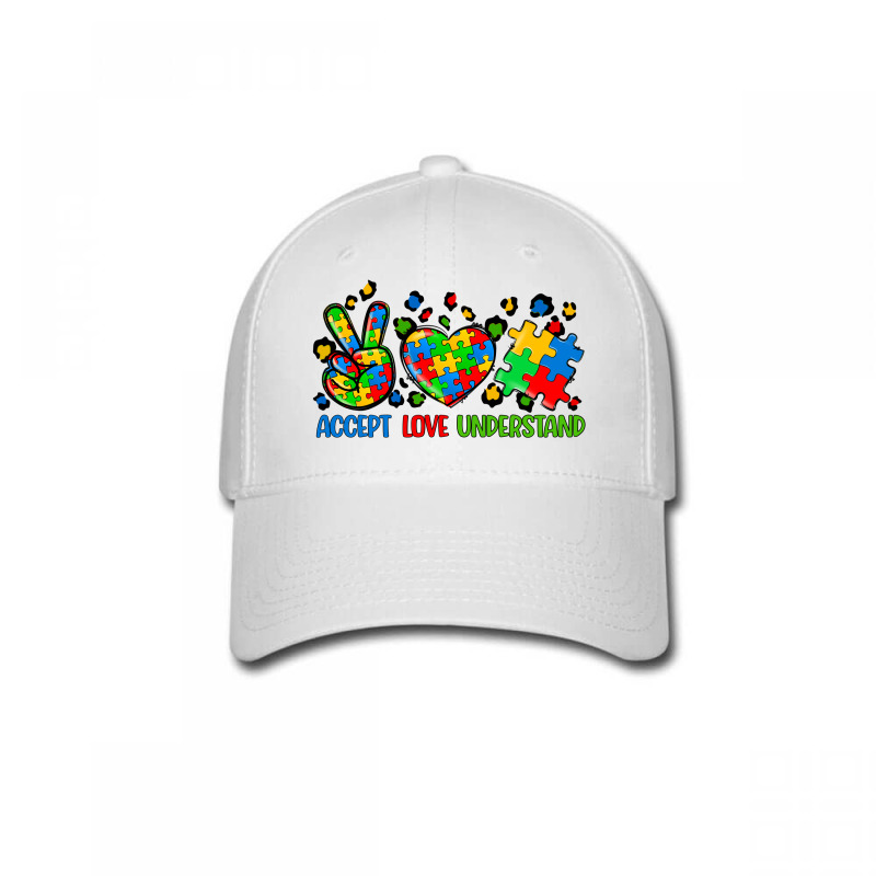 Accept Love Understand Autism Baseball Cap by CowGirlArtShop | Artistshot