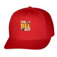 Bee Beekeeper Mens The Bee Guy Funny Beekeeper Dad Husband 244 Hive Be Trucker Cap | Artistshot