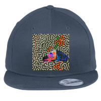 Animal Collective 8 Flat Bill Snapback Cap | Artistshot