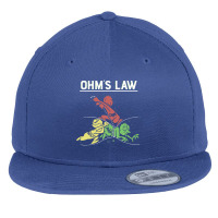 Ohms Law Funny Flat Bill Snapback Cap | Artistshot