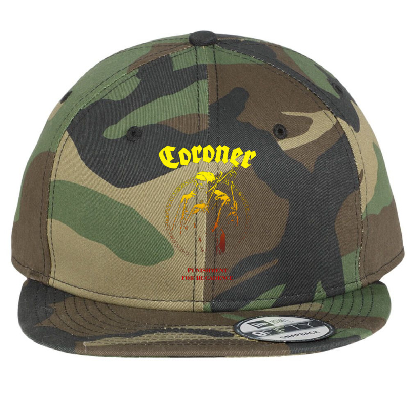 Coroner Punishment For Decadence Flat Bill Snapback Cap | Artistshot