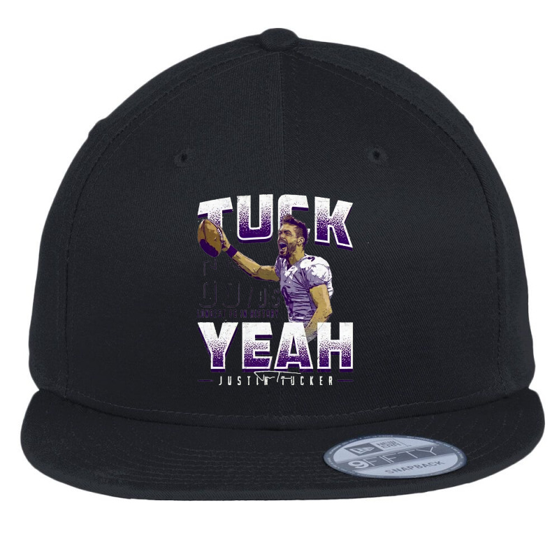 Tuck Yeah Flat Bill Snapback Cap by kr205 | Artistshot