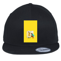 Amine   Banana Fridge Flat Bill Snapback Cap | Artistshot