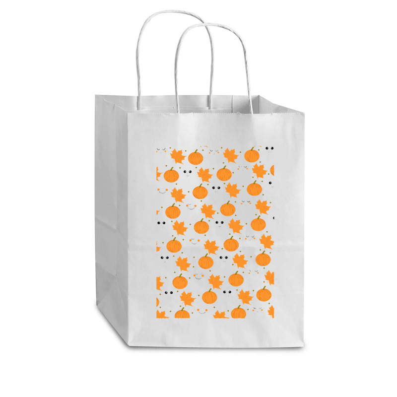 Halloween Pattern T  Shirt Halloween Pattern T  Shirt Cub Paper Bag - 8 X 4 1/2 X 10 1/4 | Artistshot