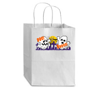 Halloween T  Shirt Halloween Haunted Graveyard T  Shirt Cub Paper Bag - 8 X 4 1/2 X 10 1/4 | Artistshot