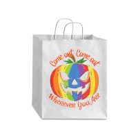 Come Out Wherever You Are   Gay Pride Shirt   Gay Halloween Debie Paper Bag - 10 X 5 X 13 | Artistshot