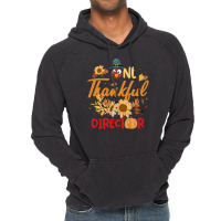 Filmmaking One Thankful Director Vintage Hoodie | Artistshot