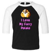 Funny Guinea Pig I Love My Furry Potato Toddler 3/4 Sleeve Tee | Artistshot