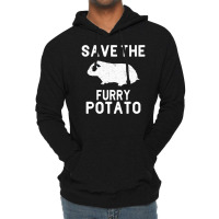 Funny Guinea Pig Save The Furry Potato Lightweight Hoodie | Artistshot