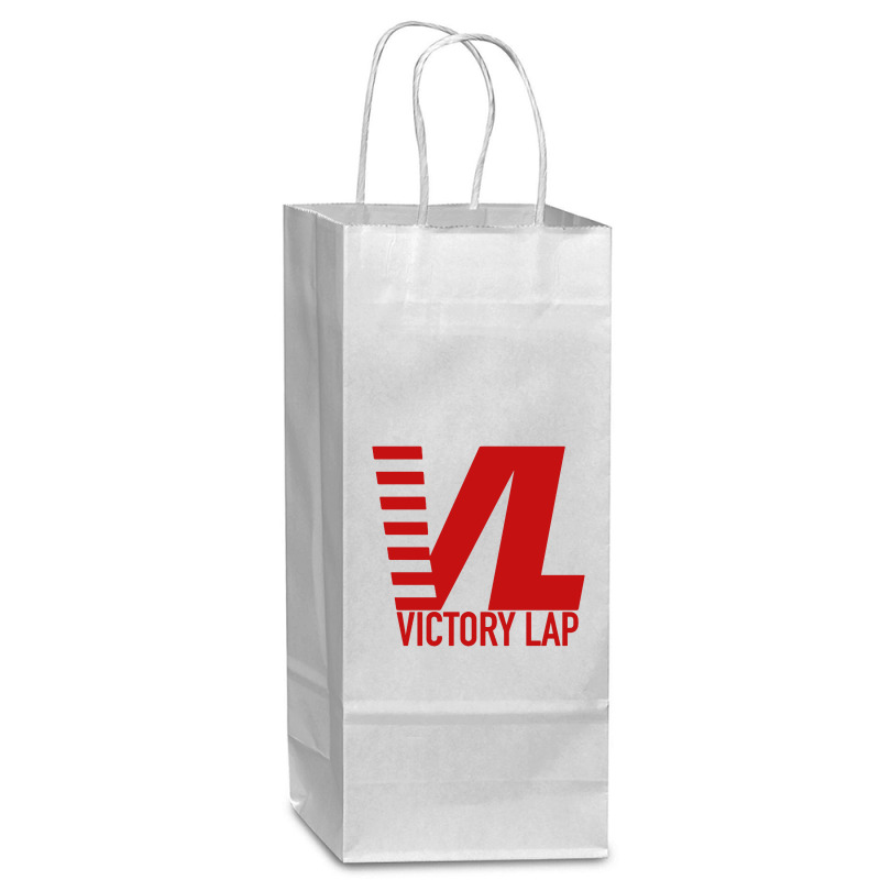 Victory Lap Wine Paper Bag - 5 1/2 X 3 1/4 X 13 | Artistshot