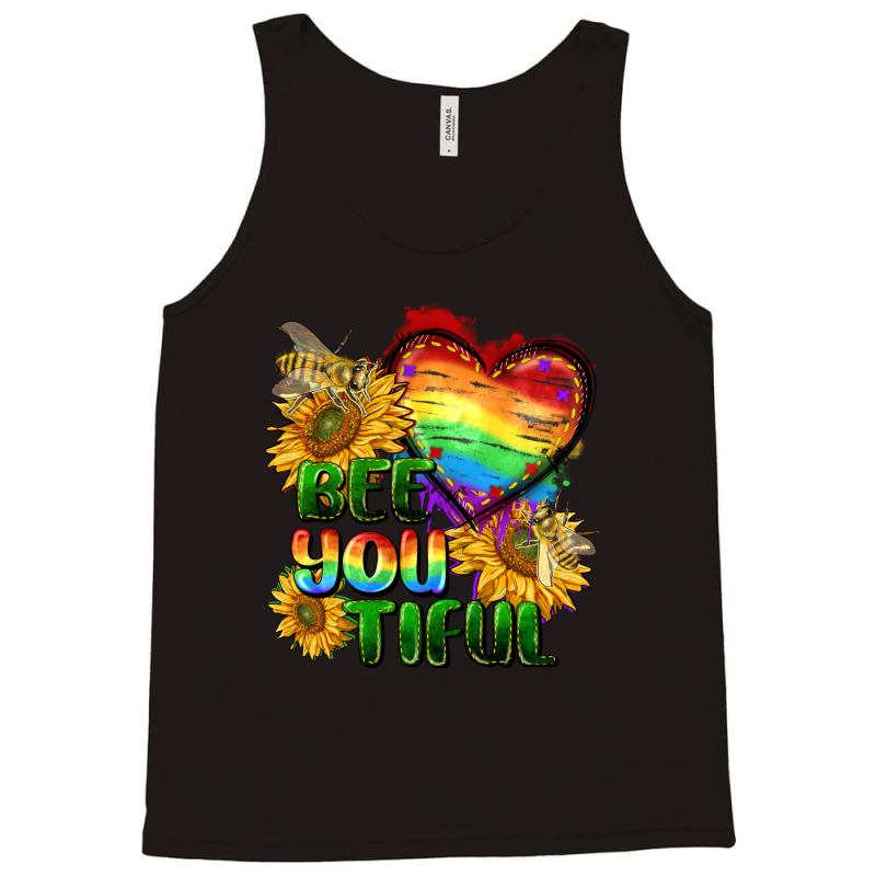 Bee You Tiful Pride Tank Top | Artistshot