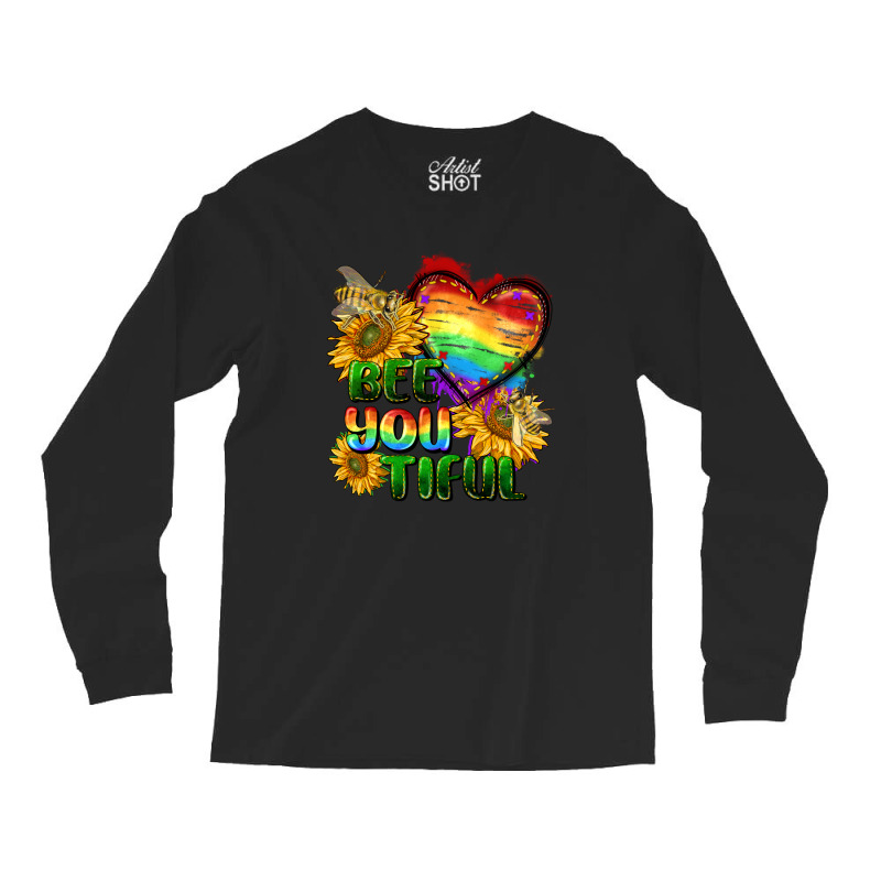 Bee You Tiful Pride Long Sleeve Shirts | Artistshot