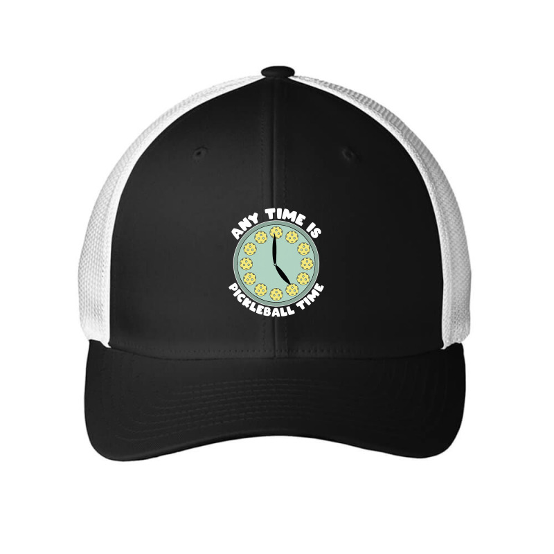 Pickleball Joke Any Time Is Pickleball Time Funny Pickler Mesh cap by Hoangduong | Artistshot