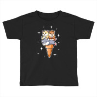 Guinea Pigs Ice Cream Lovers Cute Cone Toddler T-shirt | Artistshot