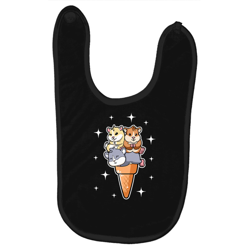 Guinea Pigs Ice Cream Lovers Cute Cone Baby Bibs | Artistshot