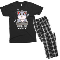 Guinea Pigs Music Notes Musician Men's T-shirt Pajama Set | Artistshot