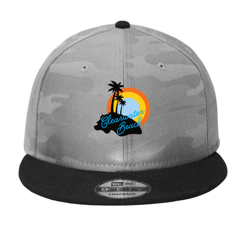 Clearwater Beach T  Shirt Clearwater Beach, Florida T  Shirt Camo Snapback by shawlsuck | Artistshot