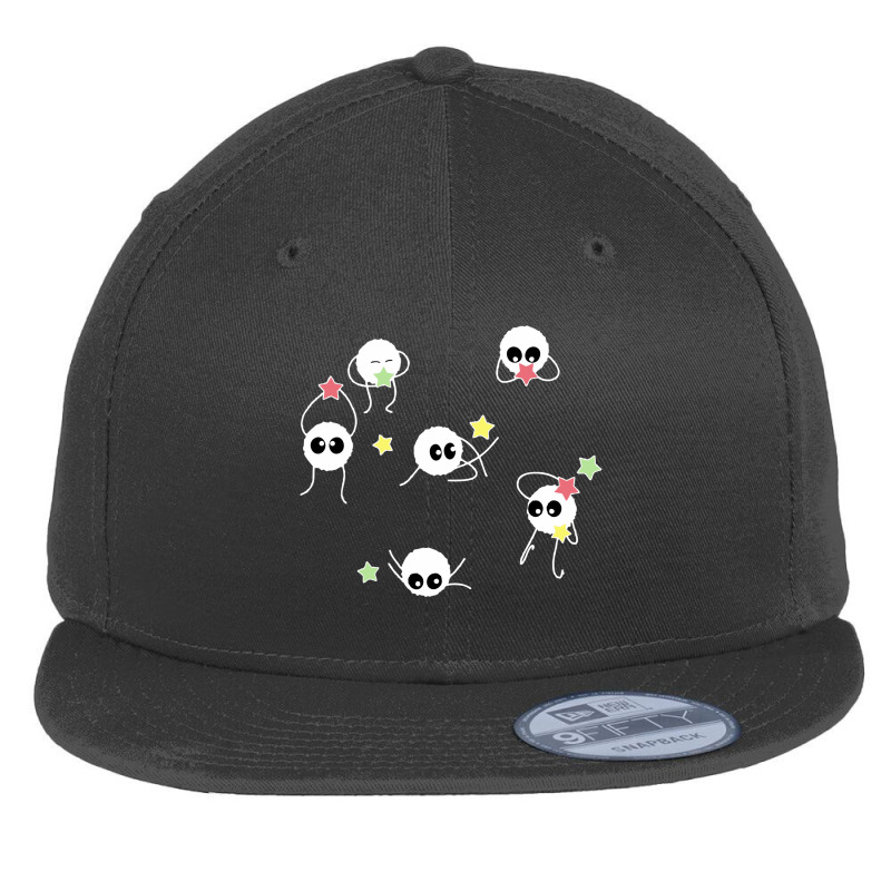 The Soot Sprite Flat Bill Snapback Cap by dimasmuel | Artistshot