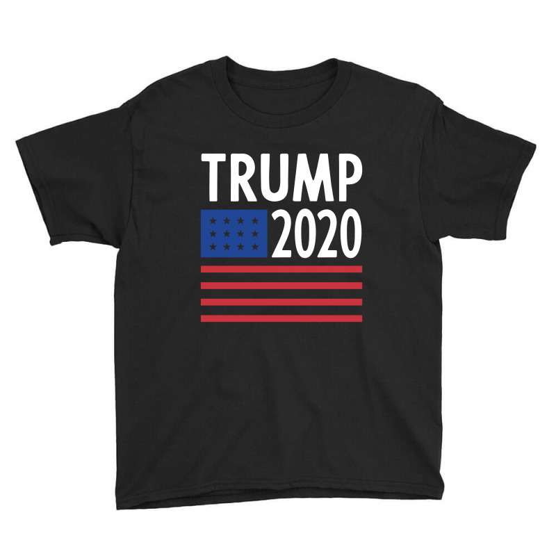 Donald Trump President - Usa Flag Gift Political Youth Tee by Diogo Calheiros | Artistshot