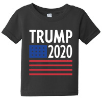 Donald Trump President - Usa Flag Gift Political Baby Tee | Artistshot