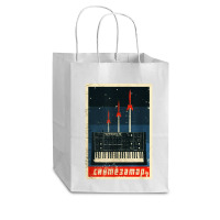 Vintage Synthesizer Cub Paper Bag - 8 X 4 1/2 X 10 1/4 | Artistshot