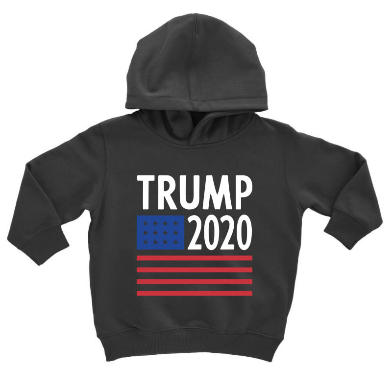 Donald Trump President - Usa Flag Gift Political Toddler Hoodie by Diogo Calheiros | Artistshot