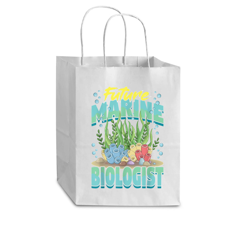 Future Marine Biologist Ocean Life Marine Biology Student Cub Paper Bag - 8 X 4 1/2 X 10 1/4 | Artistshot