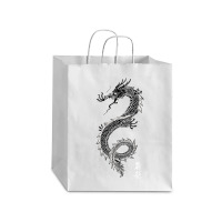 Chinese Dragon Gift T Shirt, Asian Dragon Art, Dk Debie Paper Bag - 10 X 5 X 13 | Artistshot